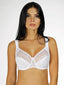 528 Eurobra (Black) Lace Half-Padded Underwire Bra