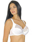 528 Eurobra (Black) Lace Half-Padded Underwire Bra